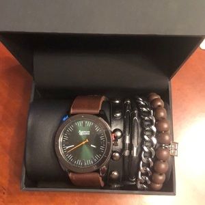 American Exchange Watch W/ Additional Jewelry